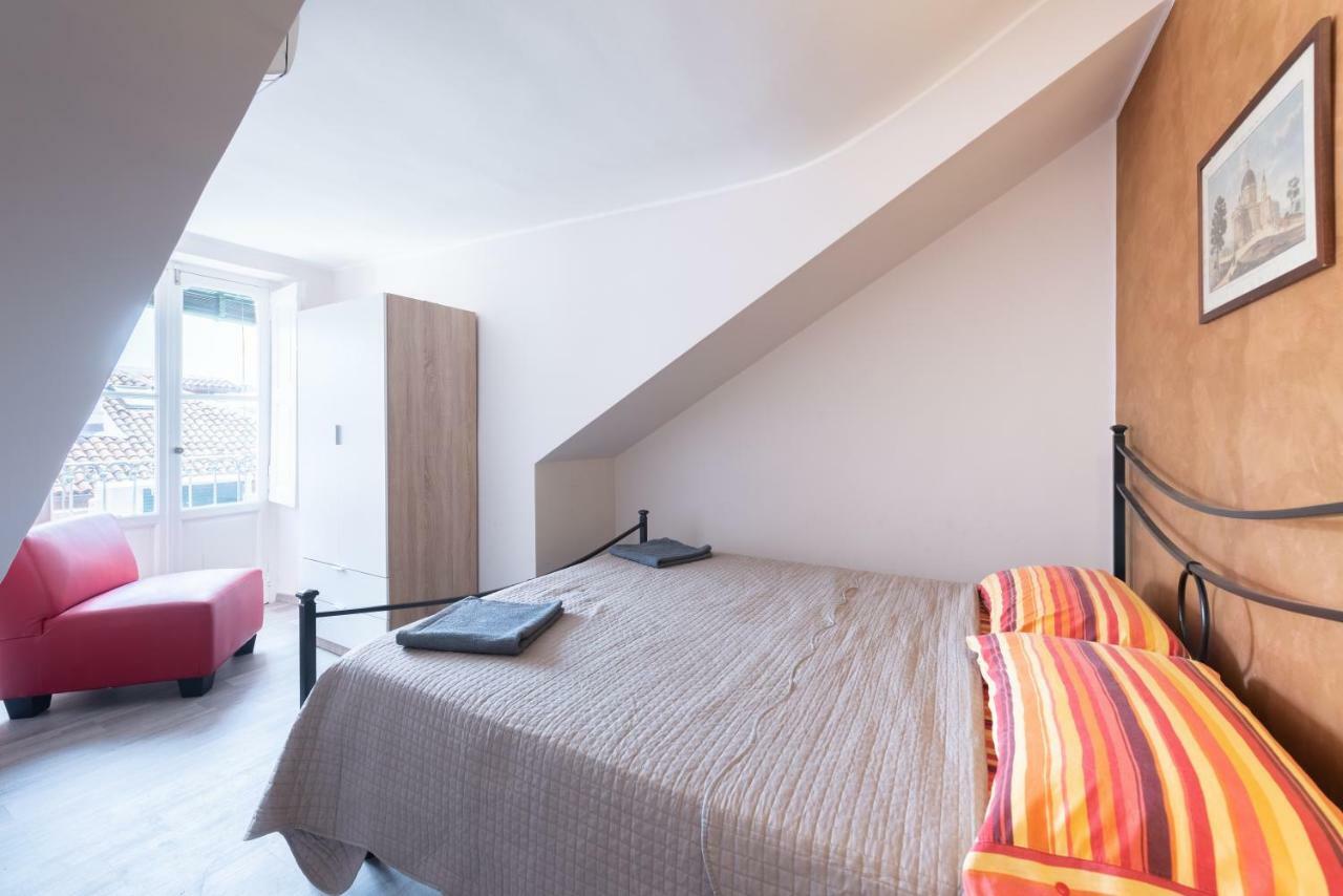 Apartamento Mansarda Station Gioberti Turín Exterior foto